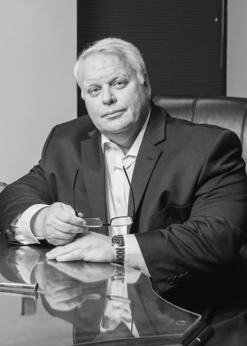 a man sitting on a table
